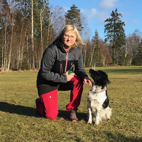 Monica Lundahl och hennes Rebelle.